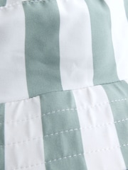 JoJo Maman Bébé Green Stripe Bucket Hat - Image 4 of 4