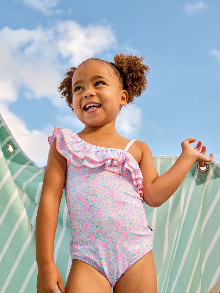 JoJo Maman Bébé Pink Swimsuit - Image 1 of 1