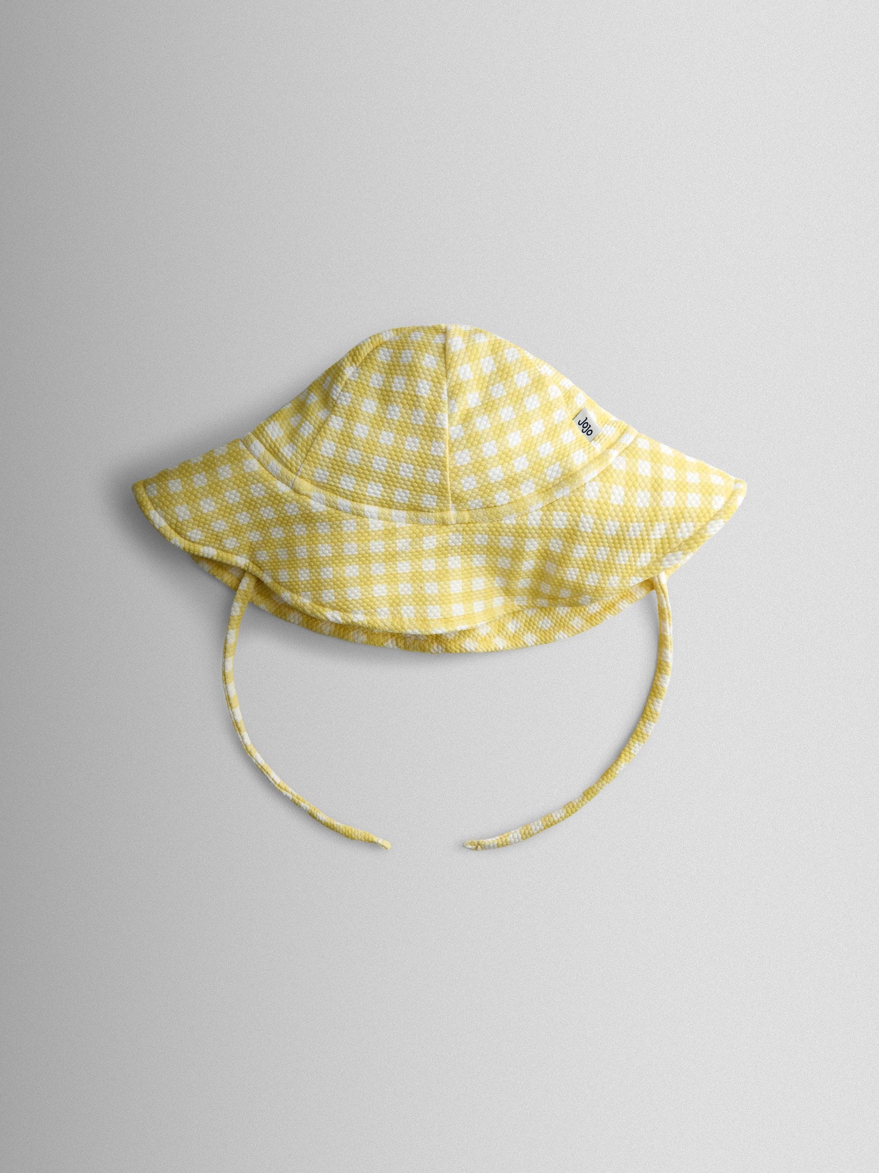 Jojo Maman Bébé Yellow Floppy Sun Hat