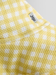 JoJo Maman Bébé Yellow Floral Floppy Sun Hat - Image 3 of 4