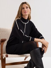 Phase Eight Black Hallie Dress - Image 6 of 7