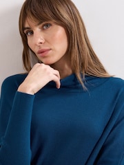 Phase Eight Blue Athena Knit Jumper - Image 5 of 7
