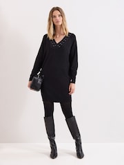 Phase Eight Black Senita Tunic - Image 3 of 7