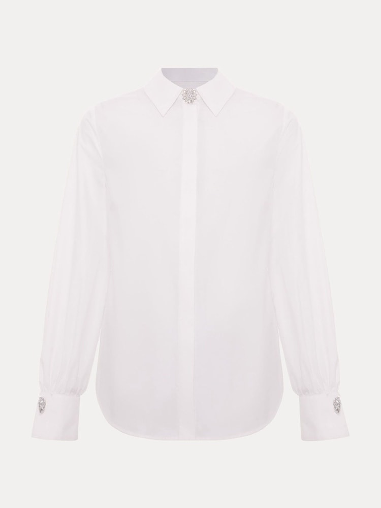 Phase Eight White Dorothy Shirt - Image 6 of 6 Phase Eight White Dorothy Shirt - Image 6 of 6