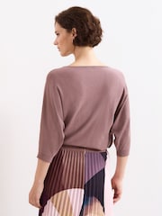 Phase Eight Brown Cristine Knit Jumper - Image 2 of 6
