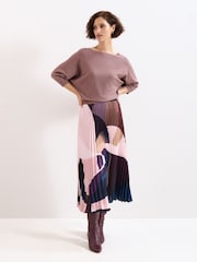 Phase Eight Brown Cristine Knit Jumper - Image 3 of 6