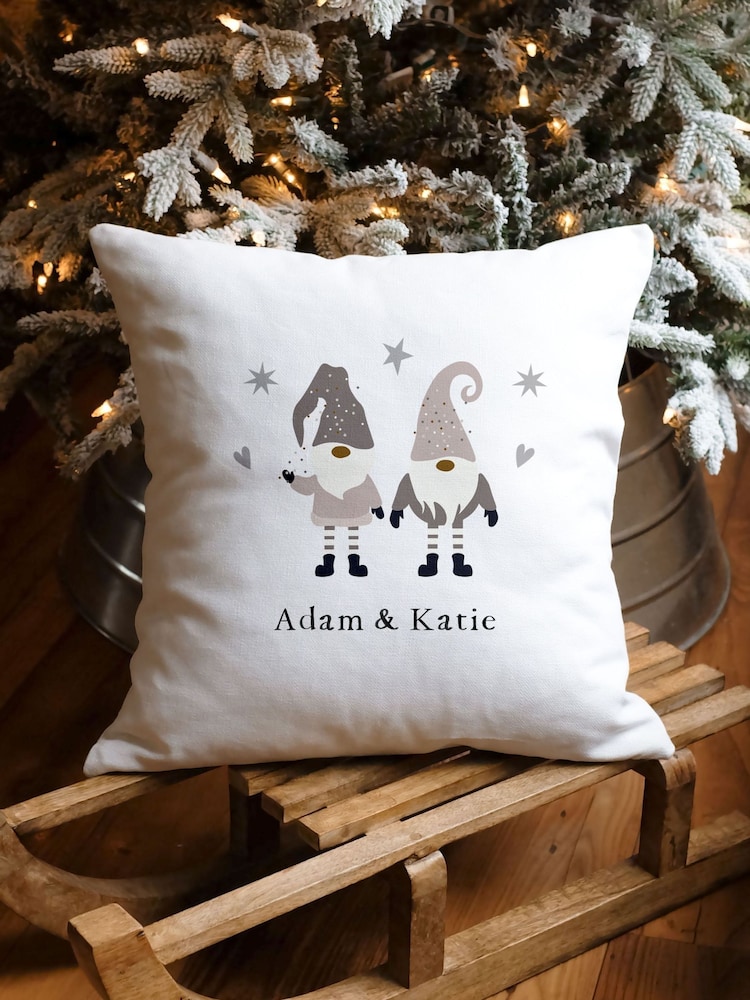 Personalised Neutral Gonk Cushion by Koko Blossom - Image 1 of 1