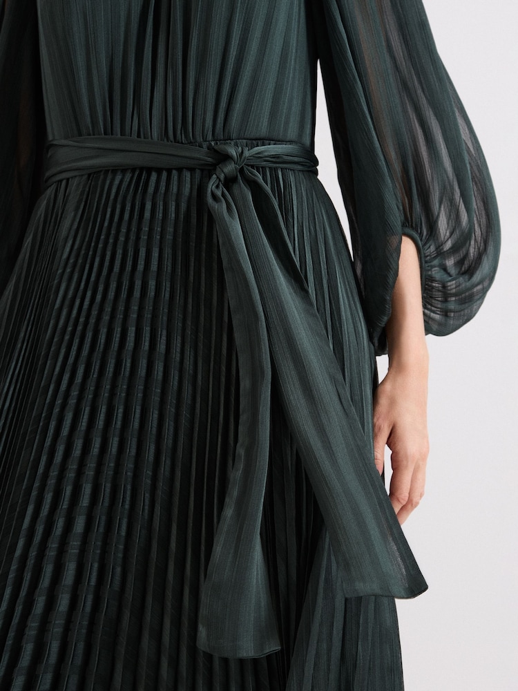 Phase Eight Green Petite Lucie Dress - Image 7 of 7