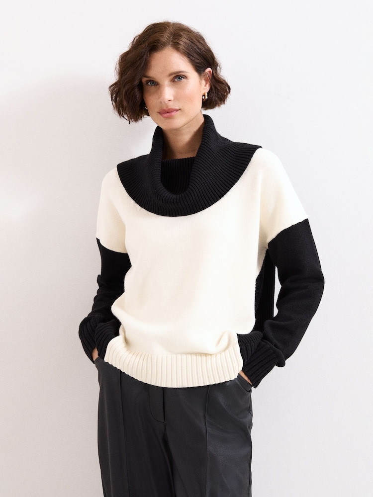 Phase Eight Black Dara Jumper - Image 1 of 7 Phase Eight Black Dara Jumper - Image 1 of 7