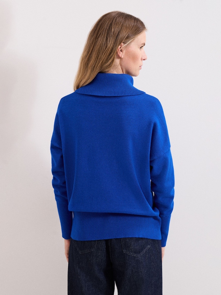 Phase Eight Blue Steph Jumper - Image 2 of 7 Phase Eight Blue Steph Jumper - Image 2 of 7