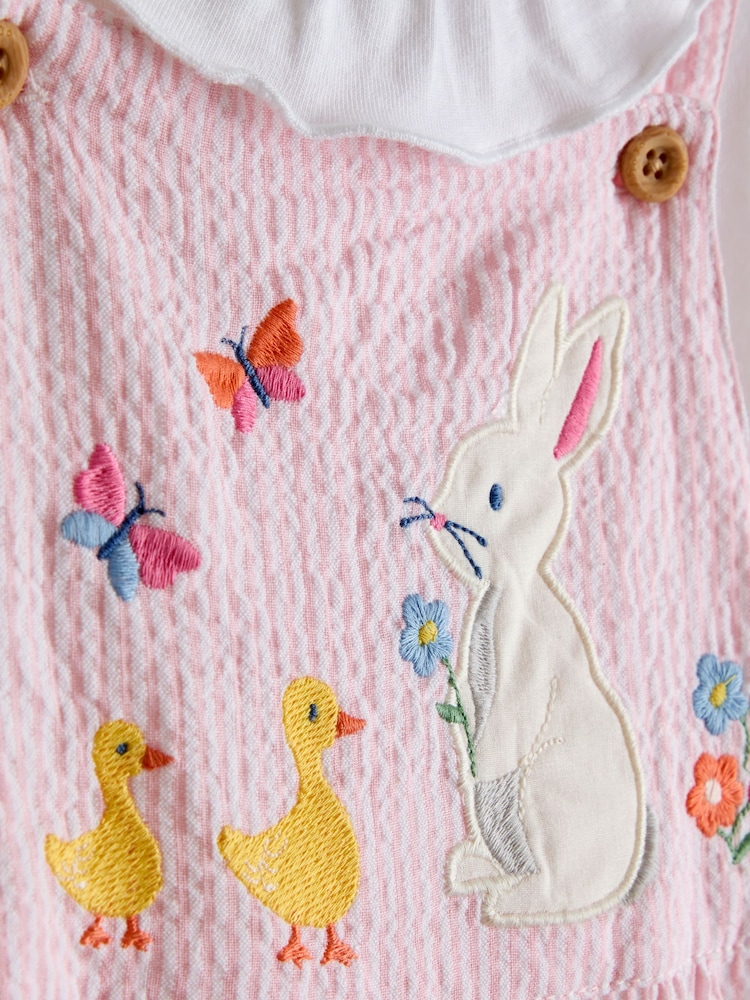 JoJo Maman Bébé Dungarees Set - Bild 6 von 6