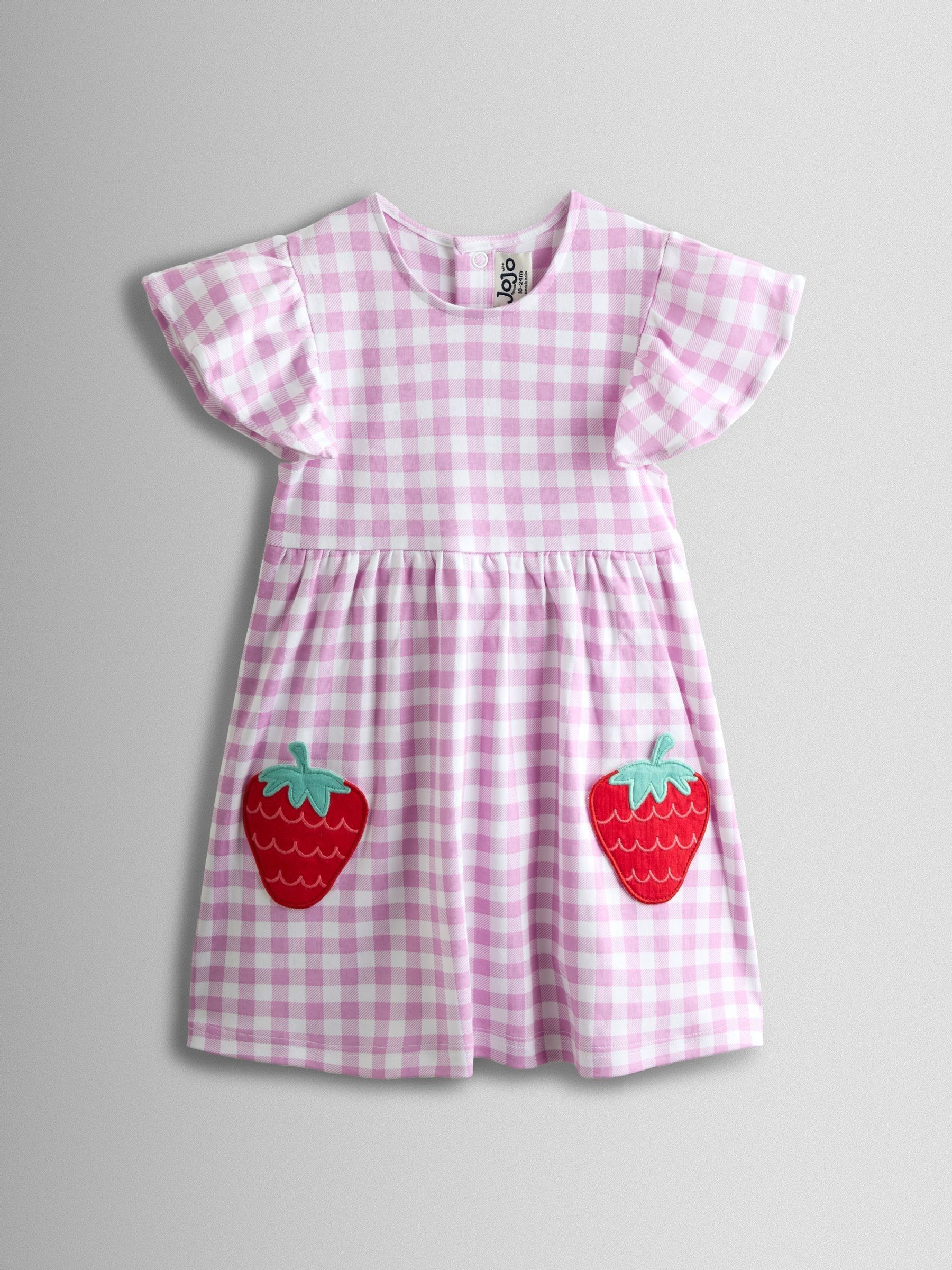 Jojo Maman Bébé Women's Lilac Appliqué Dress