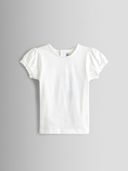 JoJo Maman Bébé Yellow Smocked Dungaree, T-Shirt & Headband Set - Image 4 of 8