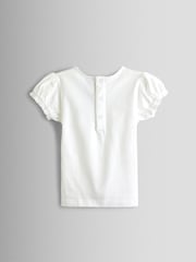 JoJo Maman Bébé Yellow Smocked Dungaree, T-Shirt & Headband Set - Image 5 of 8