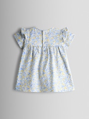 JoJo Maman Bébé Bunny Appliqué Frill Top And Leggings Set - Imaginea 3 din 7