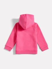 New Balance Pink Stacked Logo FT Hoodie - Image 2 of 3