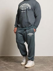 BadRhino Big & Tall Blue Worldwide Joggers - Image 1 of 6