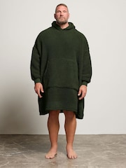 BadRhino Big & Tall Green Blanket Hoodie - Image 1 of 5