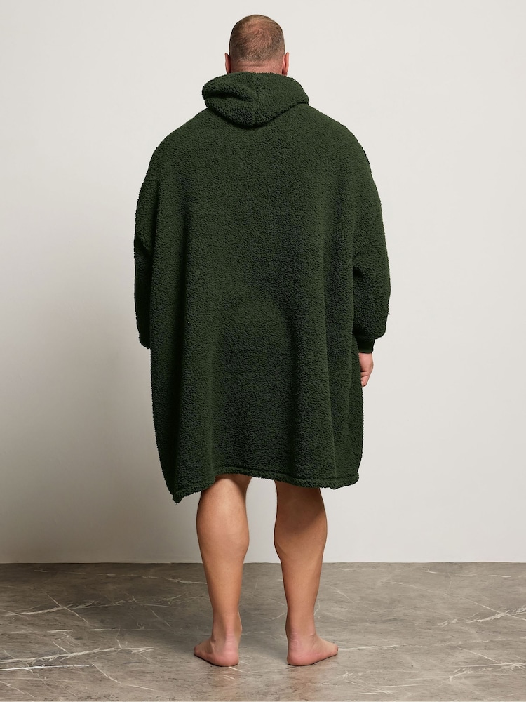BadRhino Big & Tall Green Blanket Hoodie - Image 2 of 5