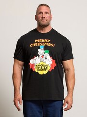 BadRhino Big & Tall Black Wallace And Gromit T-Shirt - Image 1 of 6
