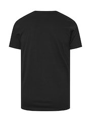 BadRhino Big & Tall Black Skull and Snake T-Shirt - Image 5 of 6