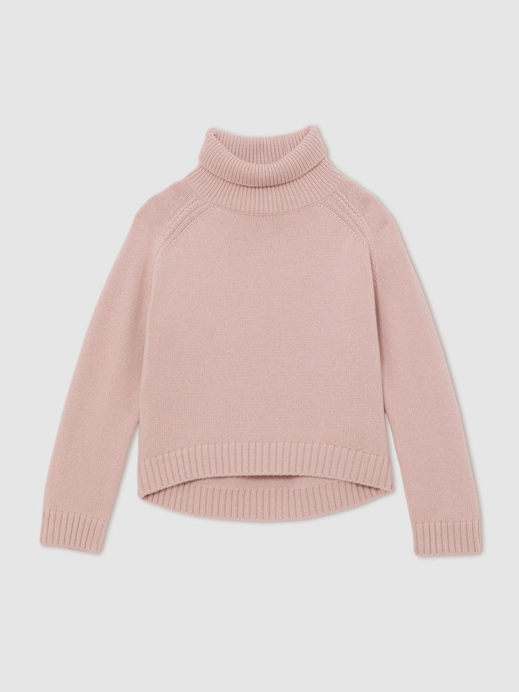 Reiss Pink Bronte Jumper - Image 1 of 5 Reiss Pink Bronte Jumper - Image 1 of 5