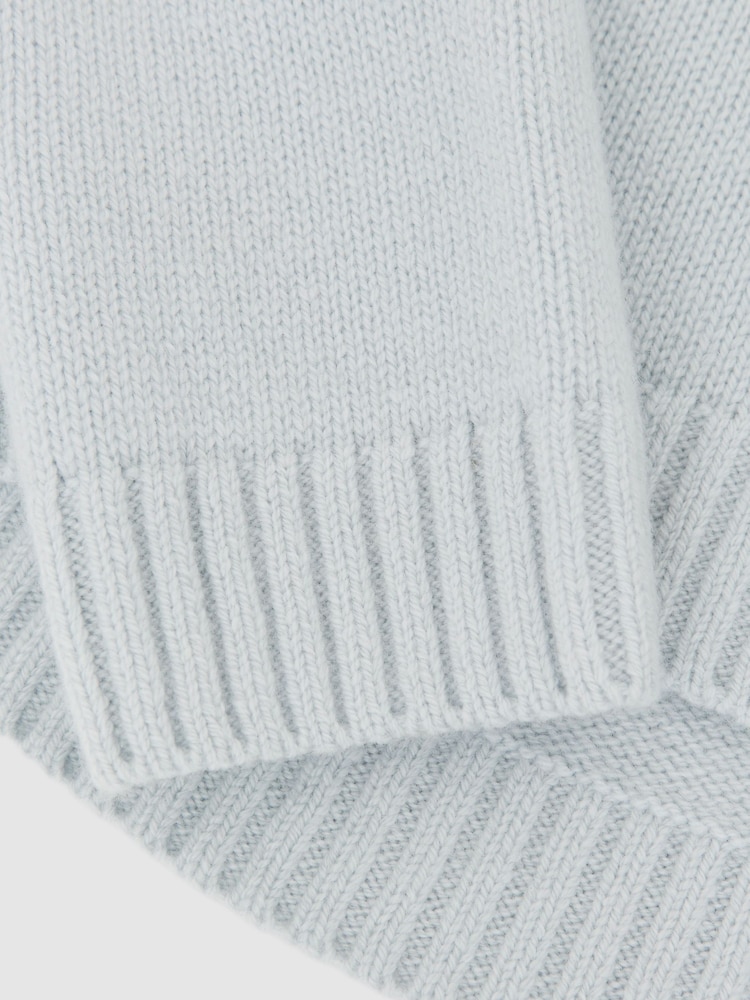 Reiss Pale Blue Bronte Jumper - Image 5 of 5 Reiss Pale Blue Bronte Jumper - Image 5 of 5