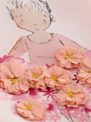 Pink Ballerina Embellished Leggings (3mths-7yrs) - Image 5 of 6