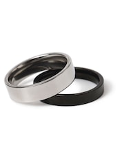 Stainless Steel Band Ring Multipack - Image 2 of 2