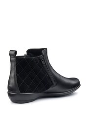 Hotter Black Extra Wide Fit Winchester Zip Boots - Image 3 of 4