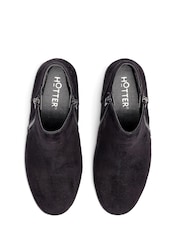 Hotter Black Regular Fit Avebury Zip Boots - Image 3 of 4