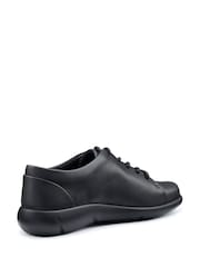 Hotter Black Extra Wide Fit Dew II Lace-Up Shoes - Image 3 of 4