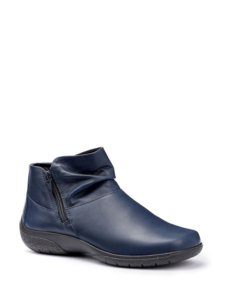 Hotter Blue Extra Wide Fit Murmur Zip Boots - Image 2 of 4 Hotter Blue Extra Wide Fit Murmur Zip Boots - Image 2 of 4