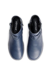 Hotter Blue Extra Wide Fit Murmur Zip Boots - Image 3 of 4