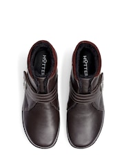 Hotter Brown Regular Fit Muse Touch-Fastening Boots - Image 3 of 4