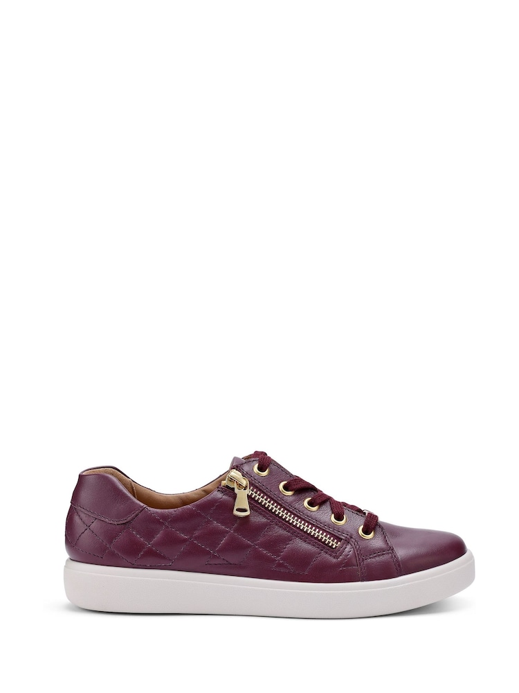 Hotter Red Regular Fit Wonder Lace-Up Zip Shoes - Image 1 of 4
