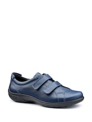 Hotter Blue Wide Fit Leap II Touch-Fastening Shoes - Image 2 of 4