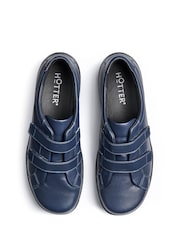 Hotter Blue Wide Fit Leap II Touch-Fastening Shoes - Image 4 of 4