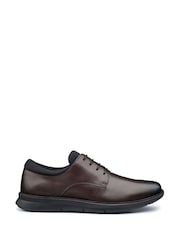 Hotter Brown Regular Fit Hugo Lace-Up Shoes - Image 1 of 4