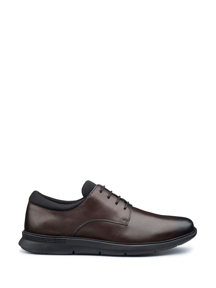 Hotter Brown Regular Fit Hugo Lace-Up Shoes - Image 1 of 4