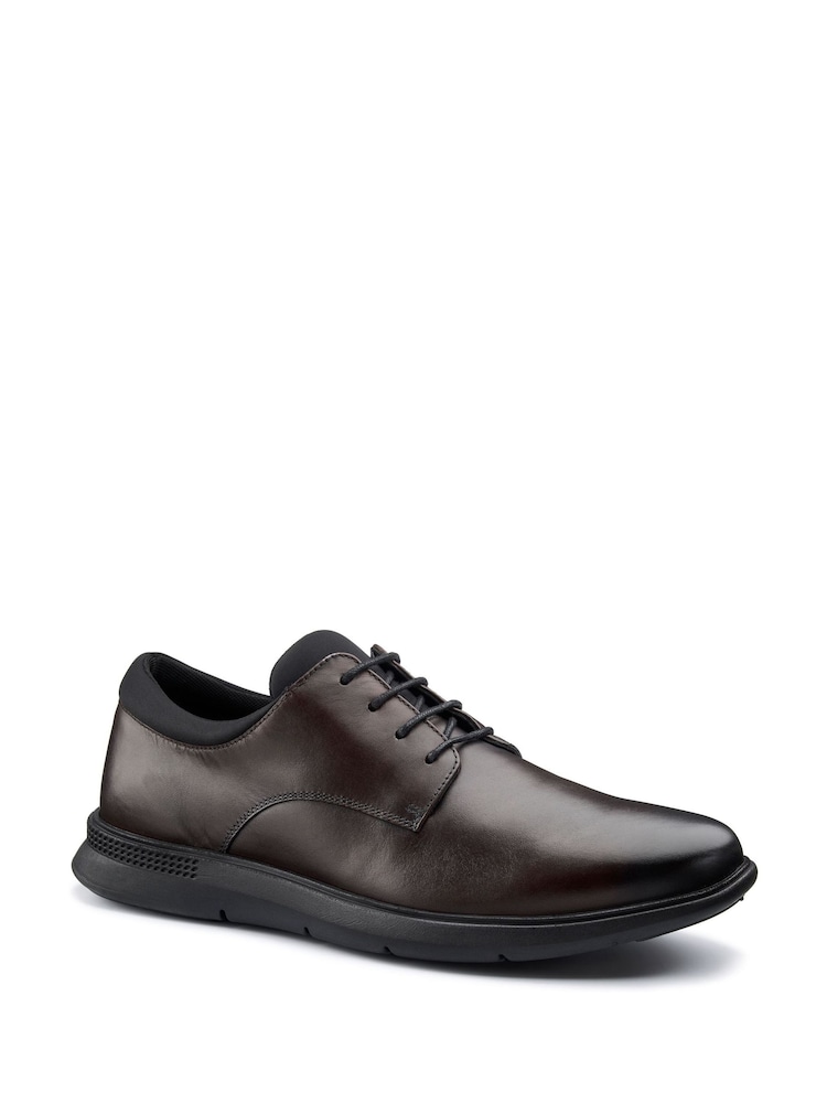Hotter Brown Regular Fit Hugo Lace-Up Shoes - Image 2 of 4