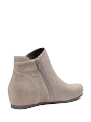 Hotter Brown Regular Fit Avebury Zip Boots - Image 3 of 4