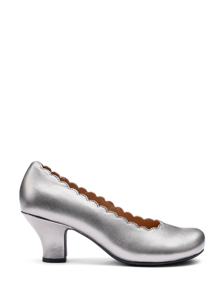 Hotter Metallic Regular Fit Jive Slip-On Shoes - Image 1 of 4 Hotter Metallic Regular Fit Jive Slip-On Shoes - Image 1 of 4