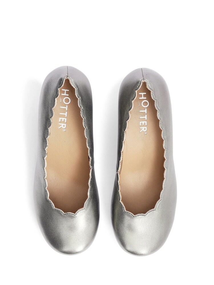 Hotter Metallic Regular Fit Jive Slip-On Shoes - Image 4 of 4 Hotter Metallic Regular Fit Jive Slip-On Shoes - Image 4 of 4