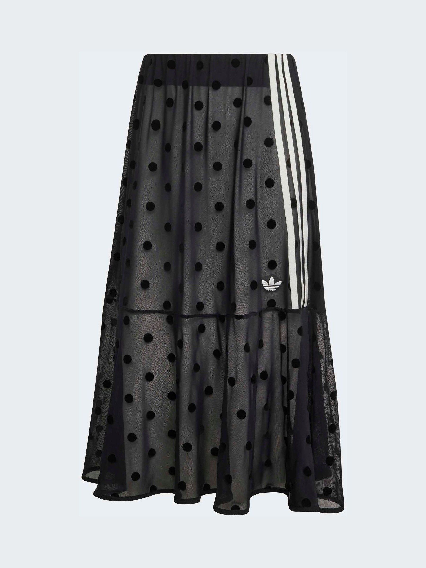 Buy adidas Originals Black Polka Dot Skirt from Next USA