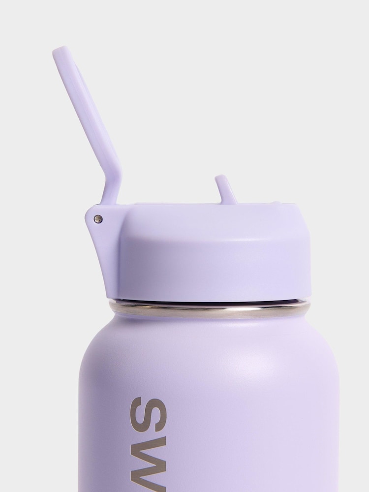 Sweaty Betty Purple Keep It Chill Straw Water Bottle 950ml - Image 3 of 3 Sweaty Betty Purple Keep It Chill Straw Water Bottle 950ml - Image 3 of 3
