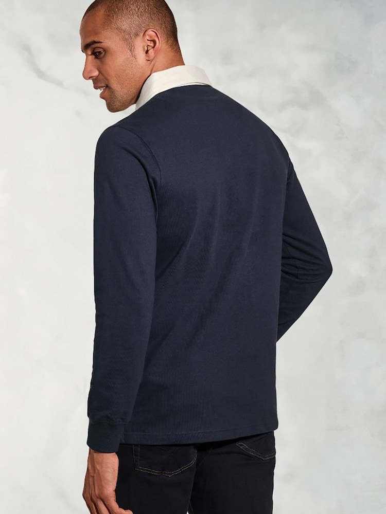 Brook Taverner Scotland Heritage Pure Cotton Rugby Shirt - صورة 2 من 3