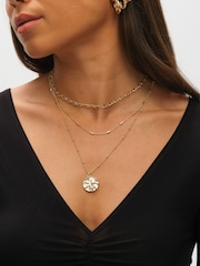 Mood Tone Molten Coin Multirow Pendant - Bild 1 von 1