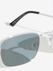 Friends Like These Black Slime Metal Frame Sunglasses - Image 5 of 5