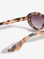 Love & Roses Brown Slim Cateye Sunglasses - Image 3 of 3